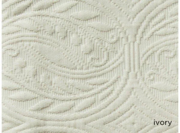 Peacock Alley Vienna Bedskirt - King, White