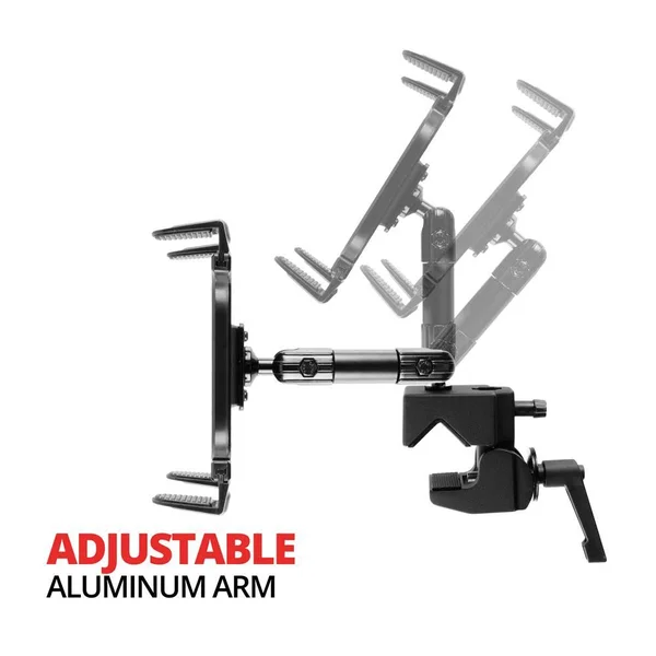 Tackform Fitness, Fit Clamp Tablet Mount, Spin Bike Tablet Holder 8.25 in.