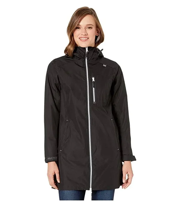Helly Hansen Long Belfast Jacket - Women's Black, XL