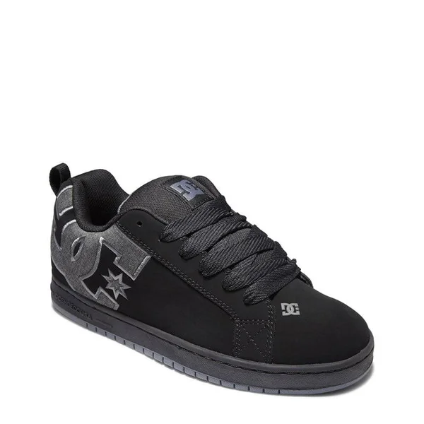 DC Court Graffik - Mens 8.5 Black Skate Medium