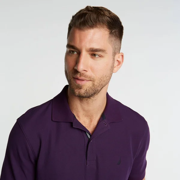 Nautica Big & Tall Short Sleeve Solid Deck Shirt Men's : 1x