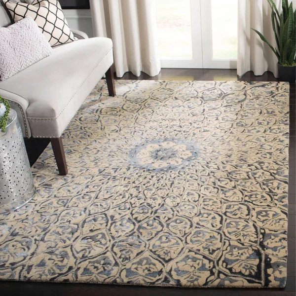 Safavieh 4& x 6& Alr-Allure ALR419Z Ivory - Black Rug