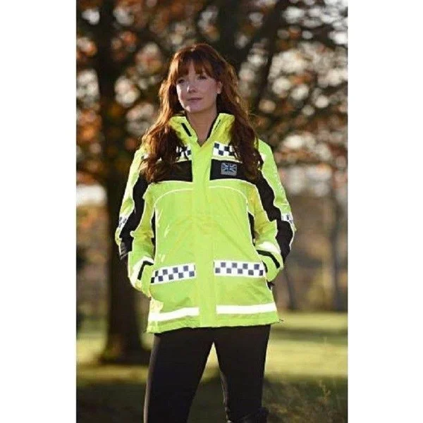 Equisafety Polite Winter Inverno Reflective Jacket Small Yellow