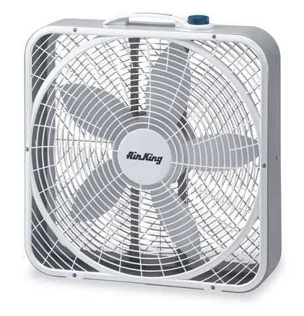 Air King 9723 Box Fan, 3 Speeds, 20x22 Blade Dia.