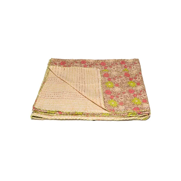 100% Cotton Vintage Handmade Kantha Throw 50x22 x 70x22 - 297