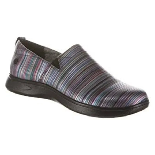 Klogs Women's Leena Slip On, Size: 9.5, Blurred Line/Black Os Leather