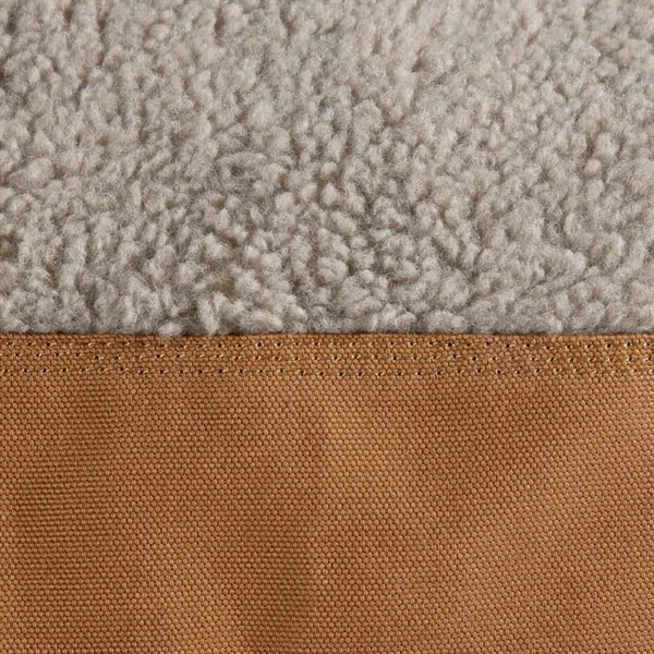 Carhartt Sherpa Top Dog Bed - Brown, Large