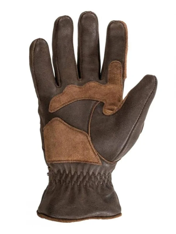 Rukka Beckwith Motorcycle Leather Gloves (Brown)