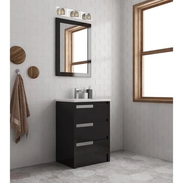 Ove Decors Reese III 3 Light Vanity Light - Bronze