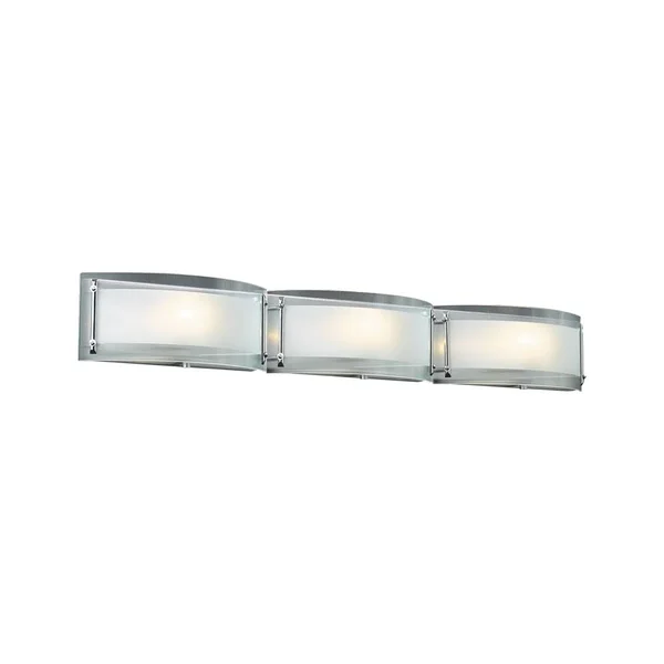PLC Lighting 7836 PC 3 Light Vanity Millennium - 5 inches x 36 inches