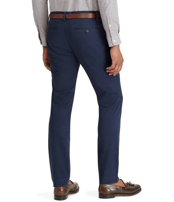 Polo Ralph Lauren Men's Straight-Fit Stretch Chino Pants - Beige