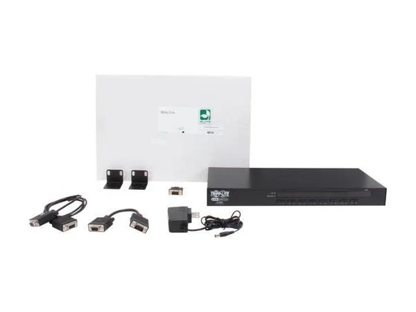 Tripp Lite 16-Port 1U Rackmount USB/PS2 KVM Switch - B042-016