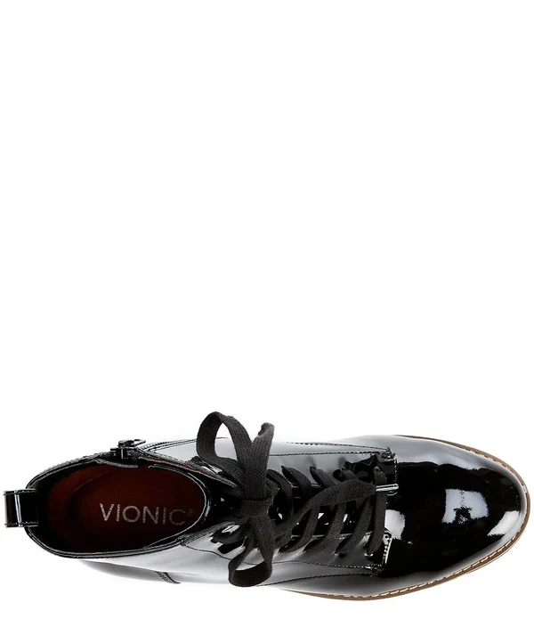 Women's Vionic Lani Lace-Up Boot, Size 6 M - Black