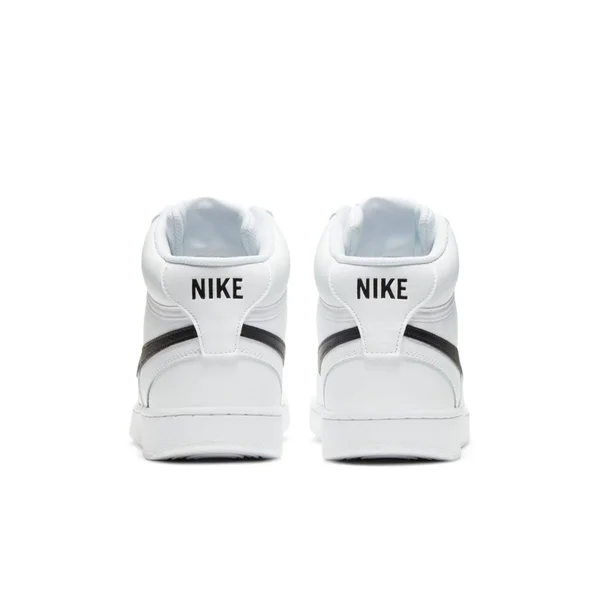 Nike Court Vision Mid (White/Black/White) Men's Shoes