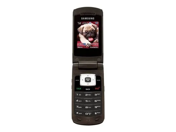 Samsung M320 Sprint Sleek Clamshell Cell Phone - Red