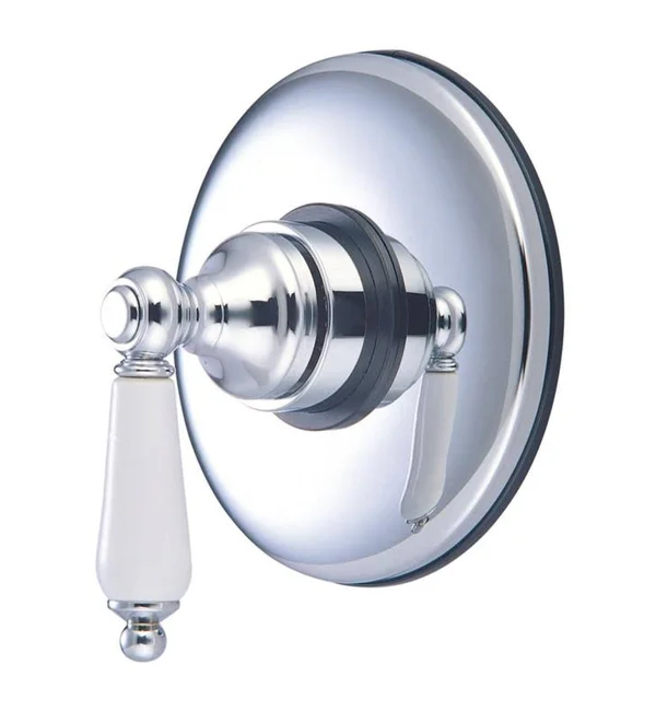 Kingston Brass KB3008PL Volume Control with Lever Handle, Brushed Nickel