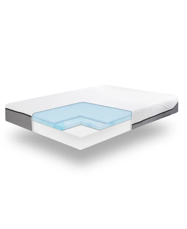 Sleep Trends Sofia 12x22 Plush Gel Memory Foam Mattress- King, Mattress in A Box