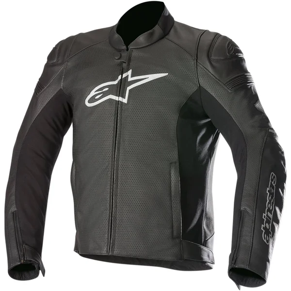 Alpinestars SP-1 Airflow Leather Motorcycle Jacket 46, Black