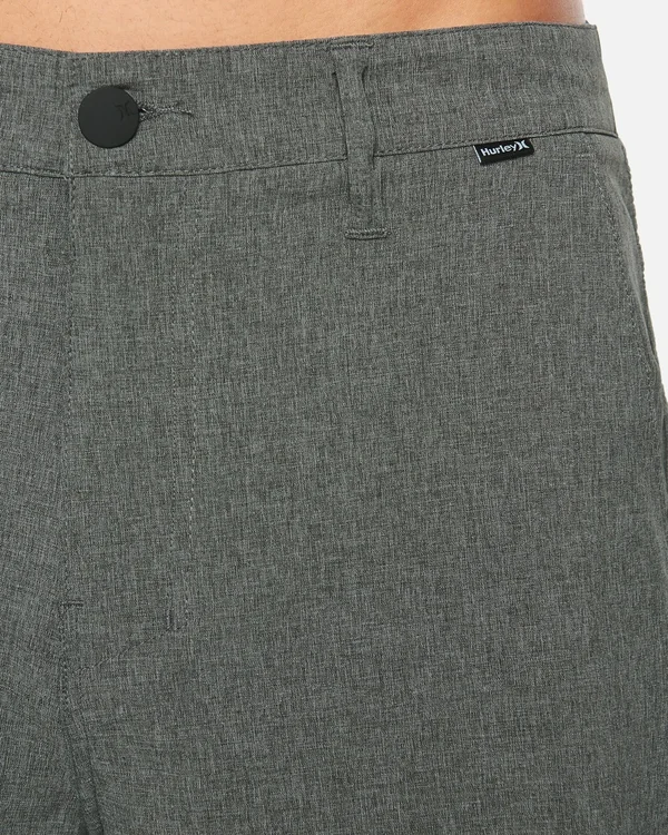 Hurley Phantom Men's 18x22 Walkshorts - Black Heather - 32