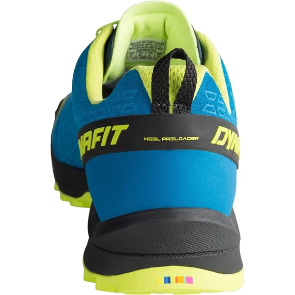 Dynafit Men's Speed Mtn GTX Shoe - 12 - Mykonos Blue, Lime Punch
