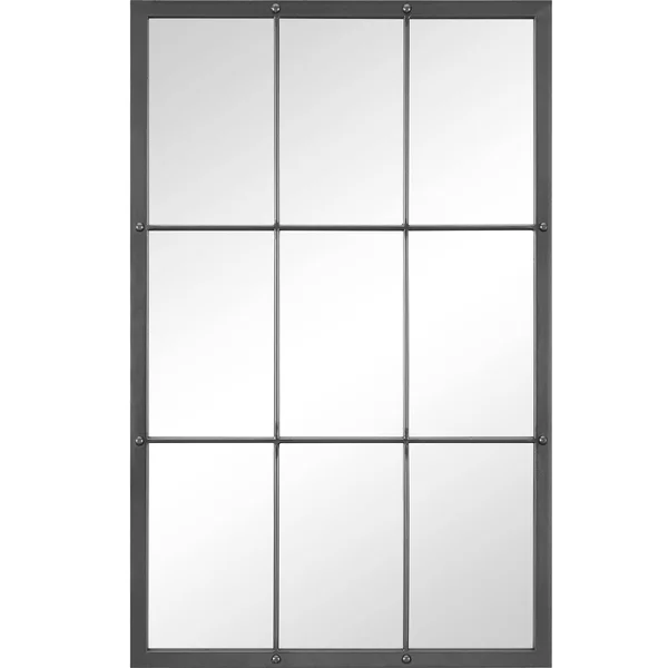 FirsTime & Co Homestead Manor Window Mirror - Gray
