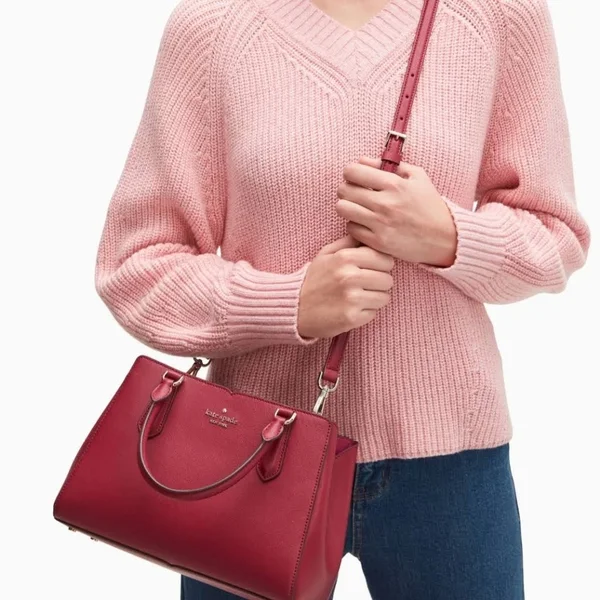 Kate Spade Bags - New Kate Spade Tippy Triple Compartment Satchel, Color: Pink/Red, Size: Small, Kishcloset15&s Closet