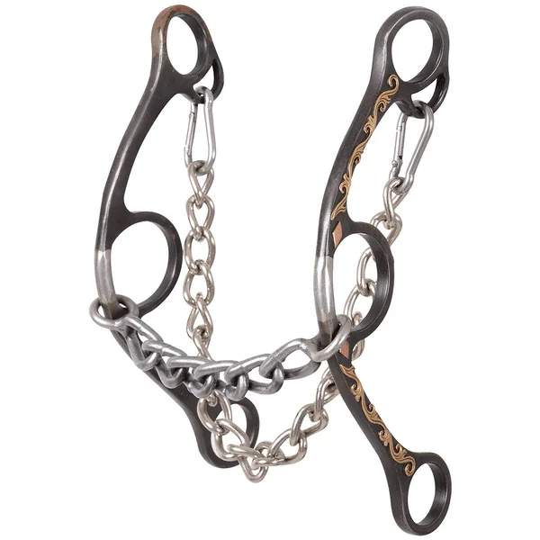 Classic Equine Diamond Short Shank Twisted Wire Bit