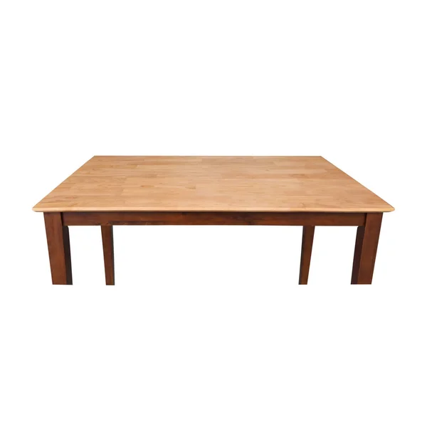 International Concepts Solid Wood Dining Table with Shaker Legs