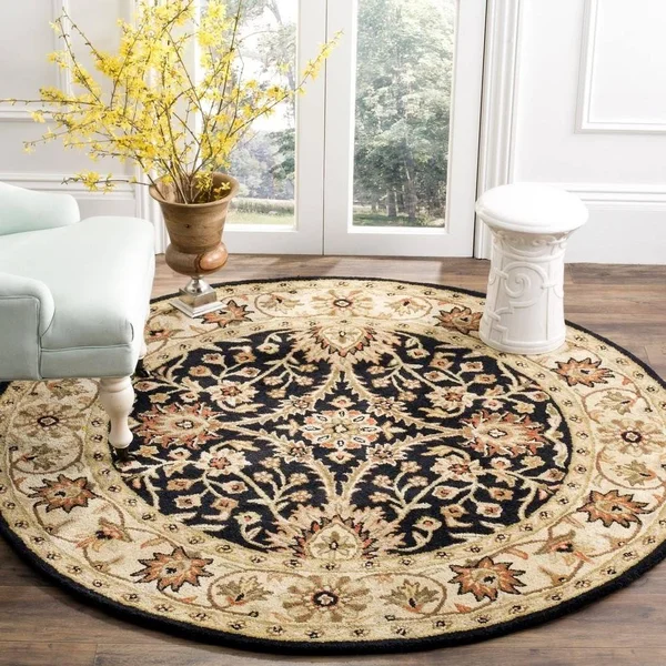 Safavieh Antiquity AT249B 2&3x22 x 8& Black Rug