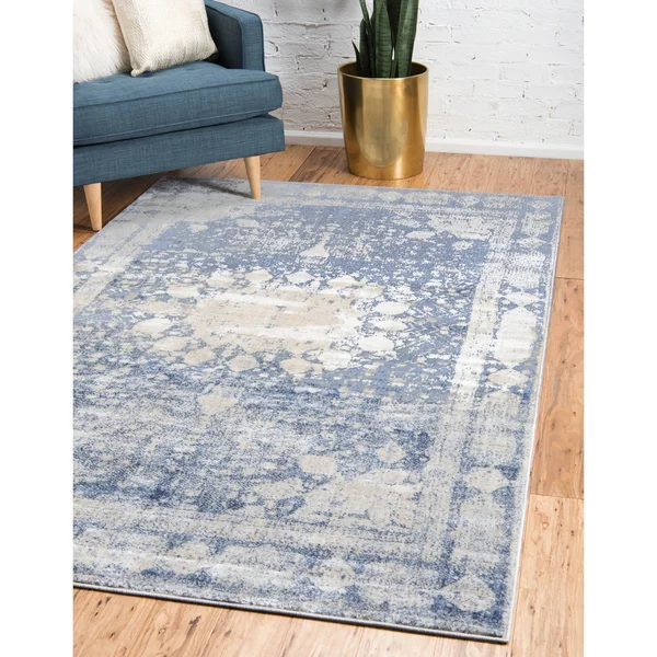 Unique Loom Rockwell Asheville Area Rug - 4& x 6& - Multi
