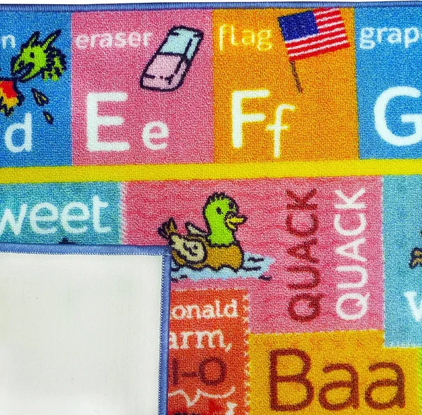 KC Cubs Playtime Collection ABC Alphabet with Old McDonald&s Animals Educational Learning Polypropylene Kids and Children Area R