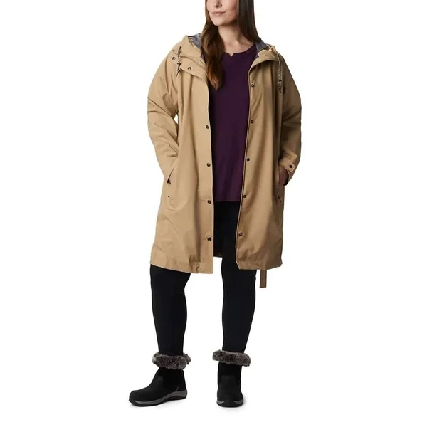 Columbia Here and There Long Trench Jacket S, Nocturnal