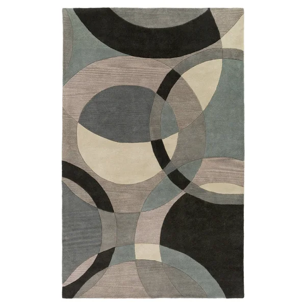 Art of Knot Gavar Taupe Modern 6' x 9' Area Rug