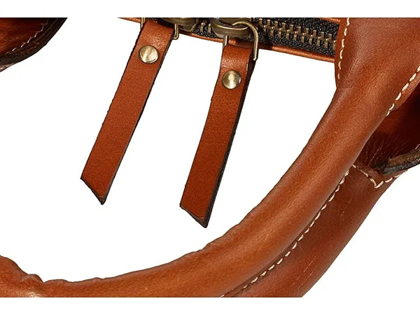 Florsheim Maurice Hard Waxed Leather Laptop Sleeve Bags Cognac : One Size