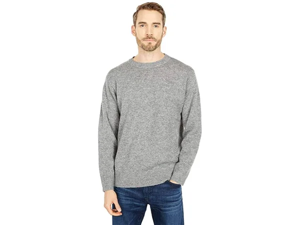 Pendleton Men's Shetland Crew Sweater - Grey Heather