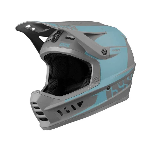 IXS XACT Evo Full Face Helmet - Xs - Ocean- Graphite