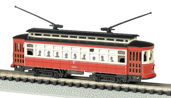 Bachmann - 61091 N Scale Brill Trolley - Chicago