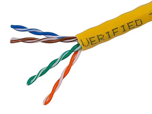 Monoprice 1000& 24AWG Cat5e UTP Stranded Bulk Ethernet Cable - Yellow