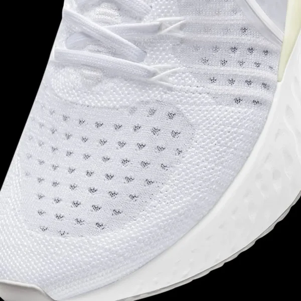 Nike React Infinity Run Flyknit 2 White Women's Running Shoes - Size: 12