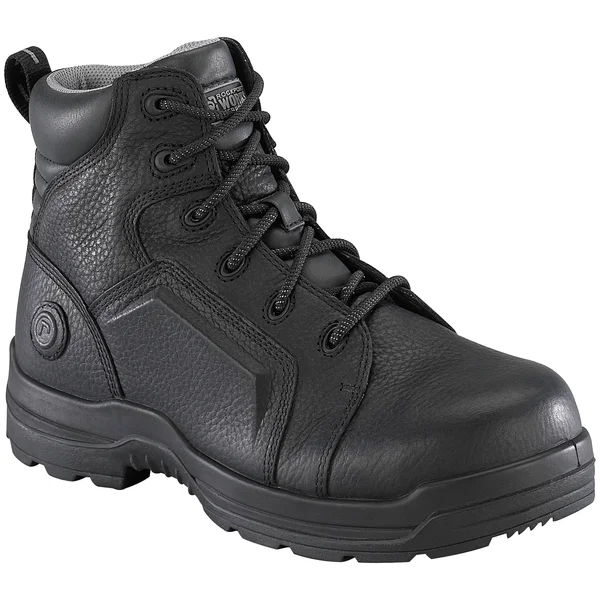 Rockport Works Men's More Energy Work Boots - Black