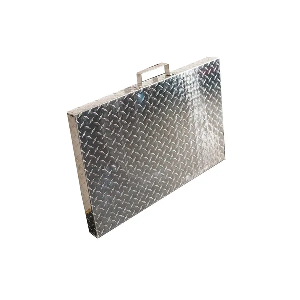 Diamond Plated Aluminum Grill Cover, Fits 28 in. Blackstone Griddle, V2