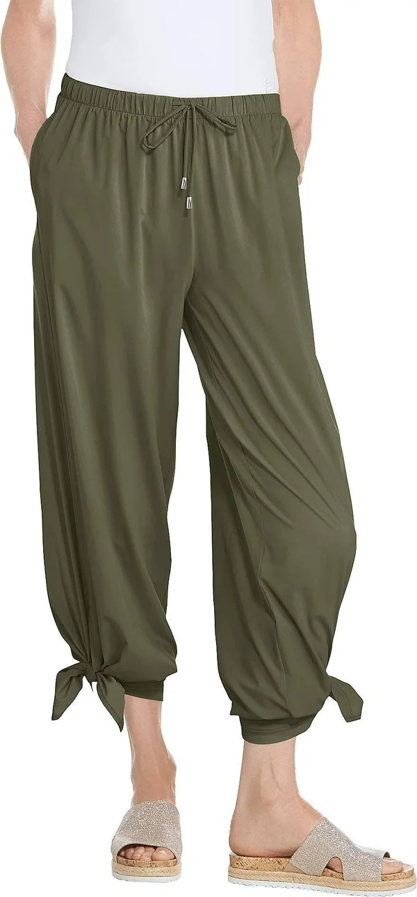 Coolibar UPF 50+ Women's Petra Wide Leg Pants - Sun Protective