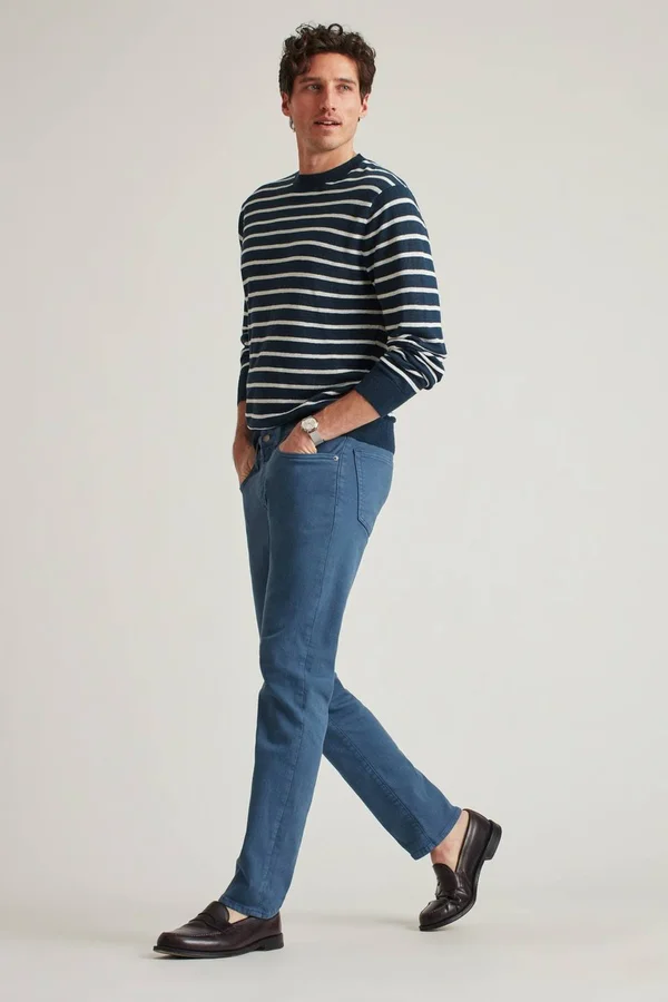 Extra Stretch Travel Jean Pants Athletic for Men by Bonobos - Bloomington Blue - 31