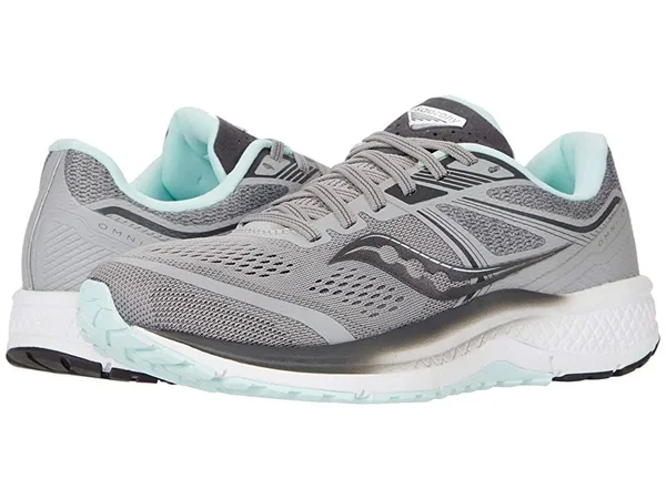 Saucony Omni 19 7.5 - Alloy/Sky (Women's)