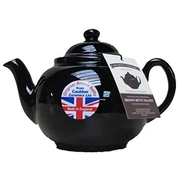 Cauldon Ceramics Brown Betty Hand Made 4 Cup Teapot