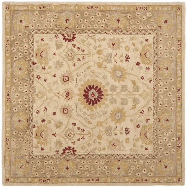 Safavieh Anatolia AN550A 2&3x22 x 10&0x22 Runner Sand - Walnut Area Rug