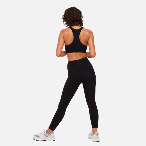 Organic Stretch Legging Jet Black - 2x