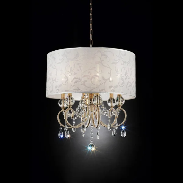 Aurora Barocco Crystal Ceiling Lamp Gold 24.5x22 - Ore International