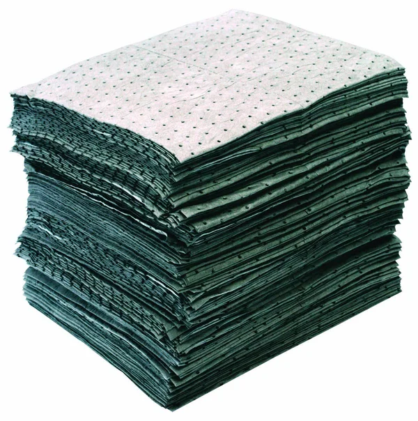 Oil-Dri L91003 Absorbent Pad - universal, gray, pk200