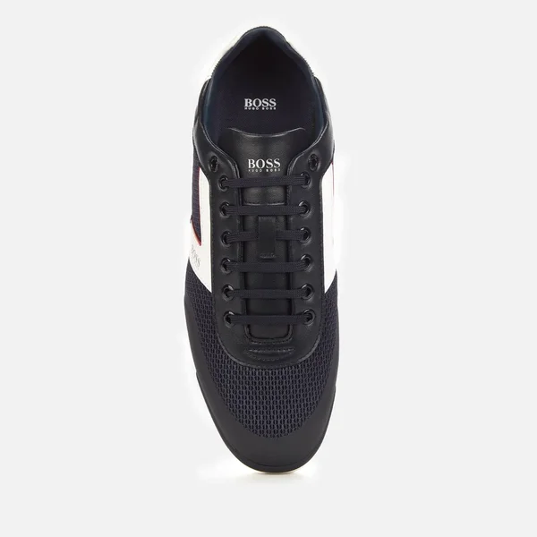 Boss Saturn Lowp Trainers Navy